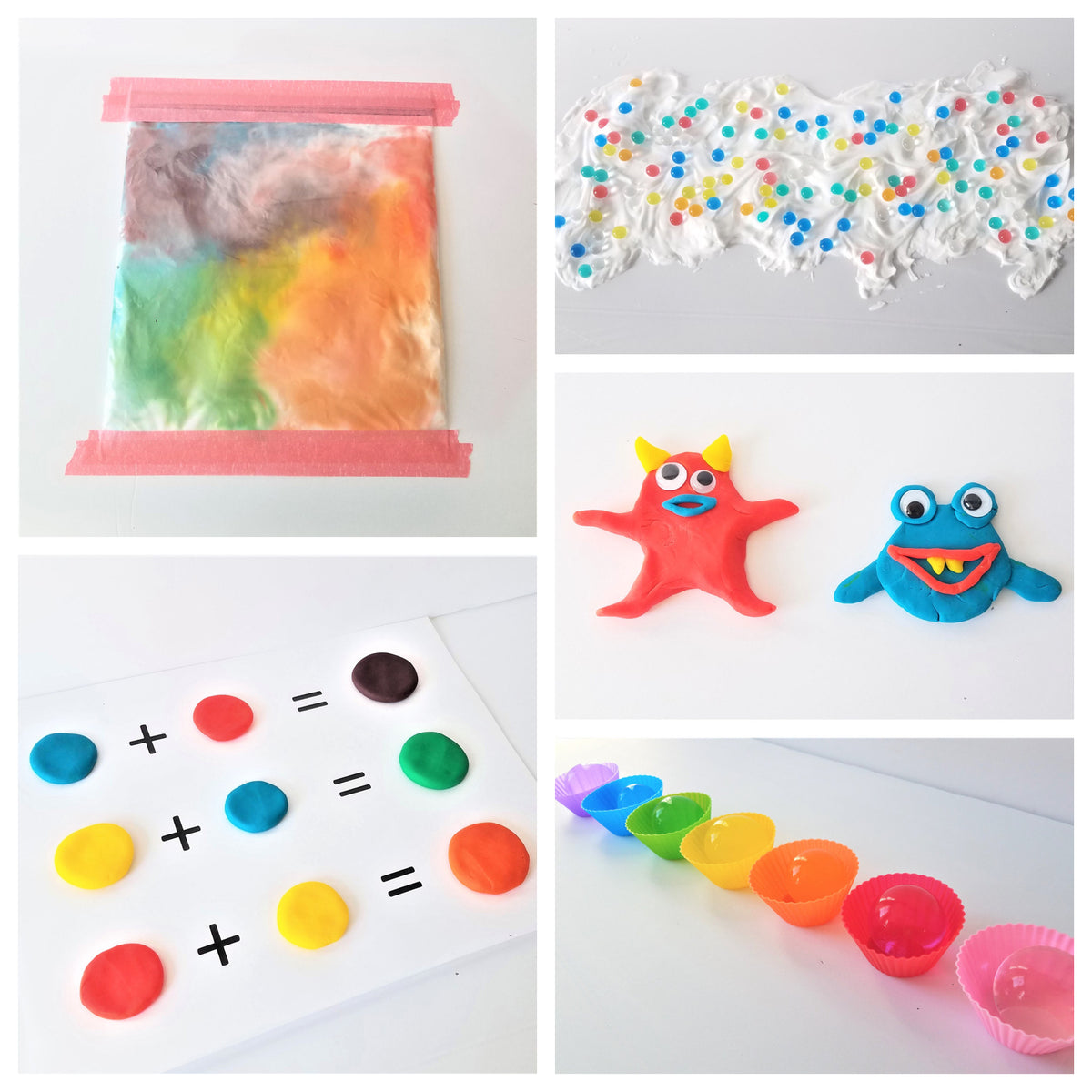 Water beads in a bag {sensory play} - Gift of Curiosity