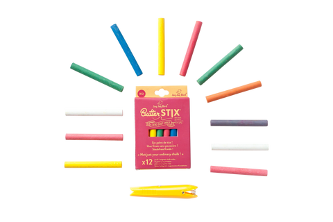 Jaq Jaq Bird - ButterStix® Set - 12 Pack of Assorted Colors with Holder
