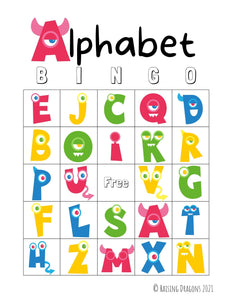 Alphabet Bingo Printable
