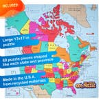 Geotoys - GeoPuzzle USA and Canada
