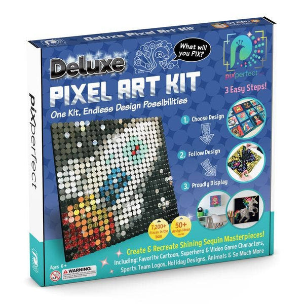 Pix Perfect - Deluxe Pixel Art Kit (18 Colors)