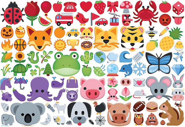 EuroGraphics Emoji Colors 100 Piece Puzzle