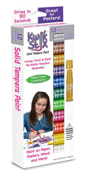 Buy Thin Stix Solid Tempera Paint 6 Basic Colours Toy for Kids