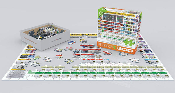 EuroGraphics Illustrated Periodic Table of The Element 300 Piece Jigsaw Puzzle