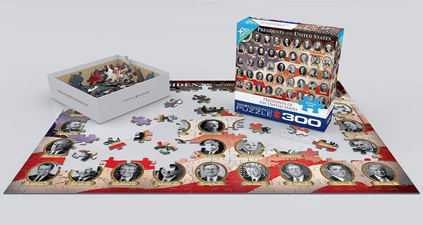 EuroGraphics US Presidents 300 Piece Jigsaw Puzzle