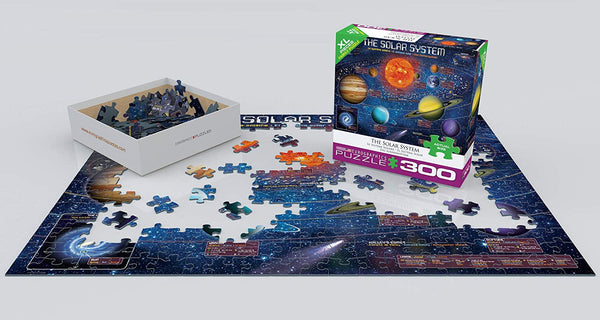 EuroGraphics The Solar System Illustrated 300 Piece Jigsaw Puzzle